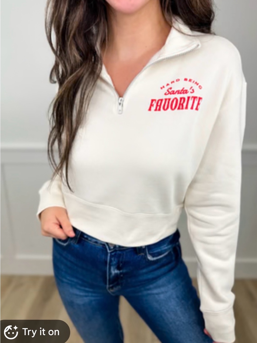 Boutique “Santa’s Favorite” sweatshirt XL by southern bliss